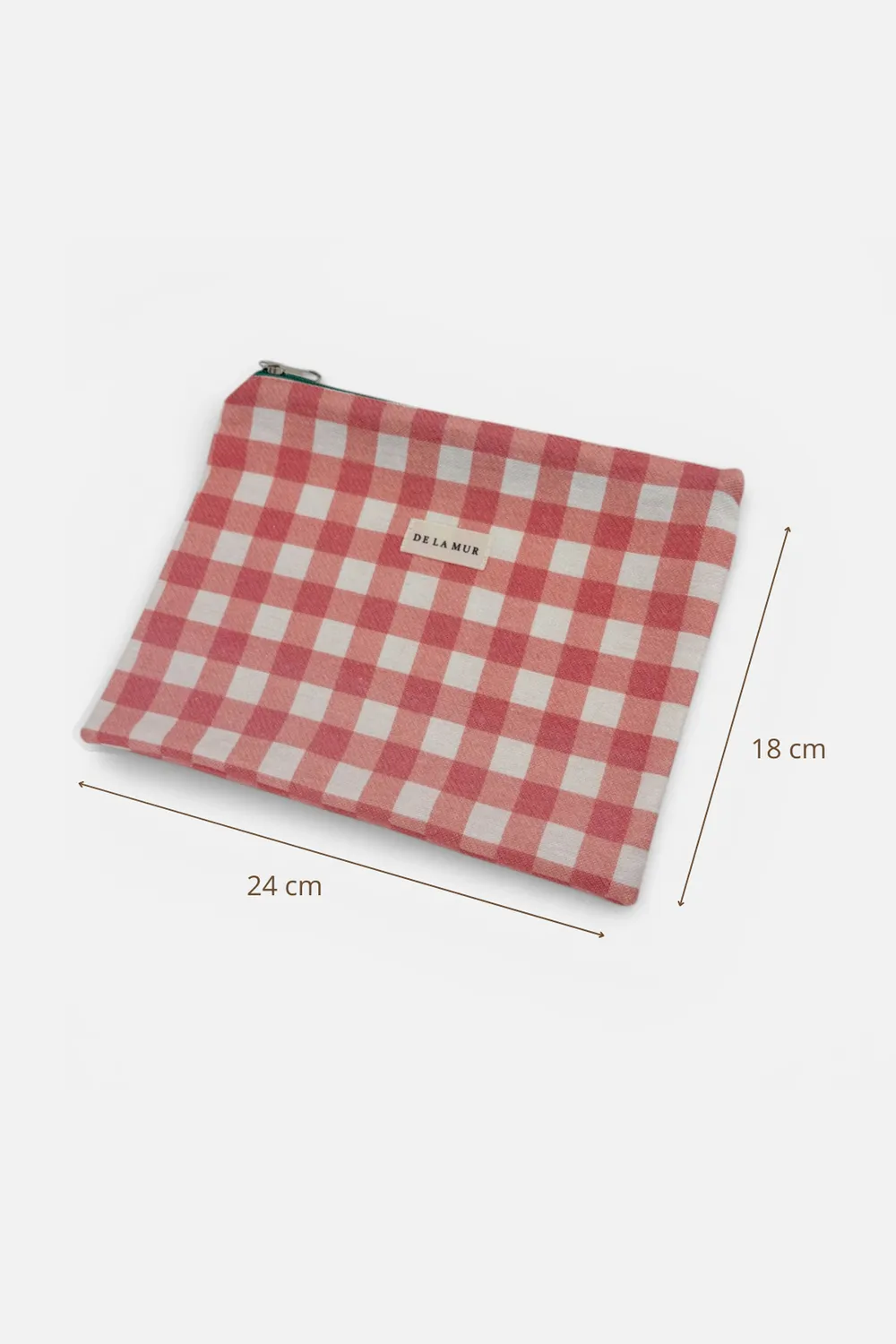 De La Mur Neceser Sencillo Grande Vic 3 mappe 24cm korall