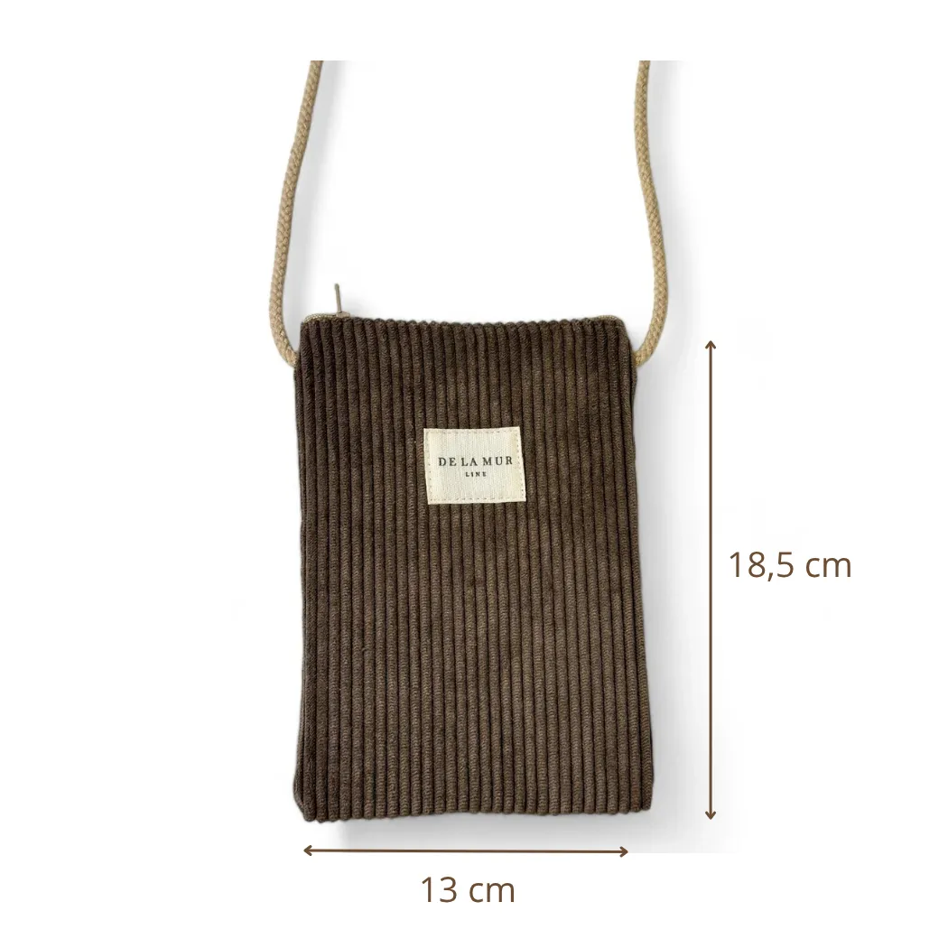 De La Mur Xoc mobilveske brun 13 cm