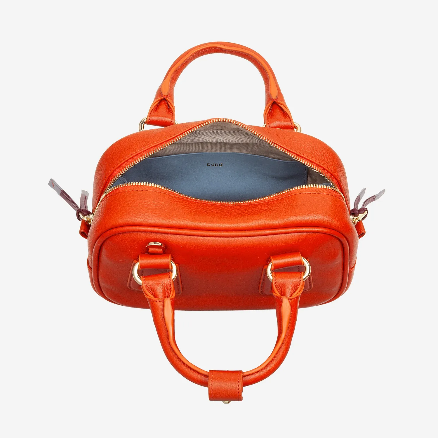 DuDubags Allegra miniveske i skinn med reim