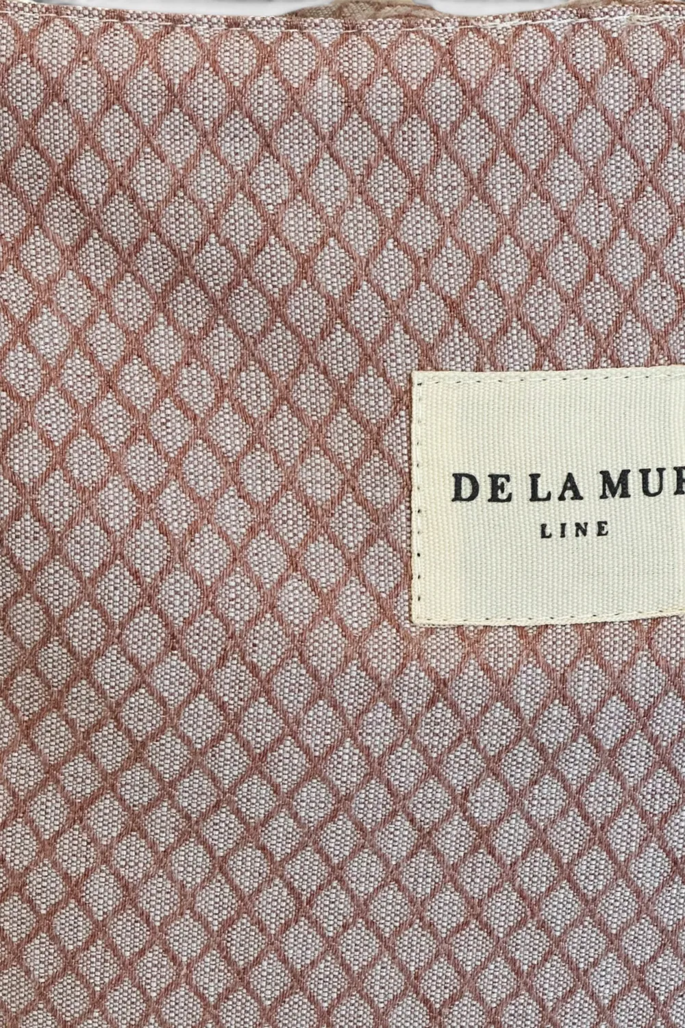 De La Mur Koma ryggsekk rosa 34x42 cm bomull