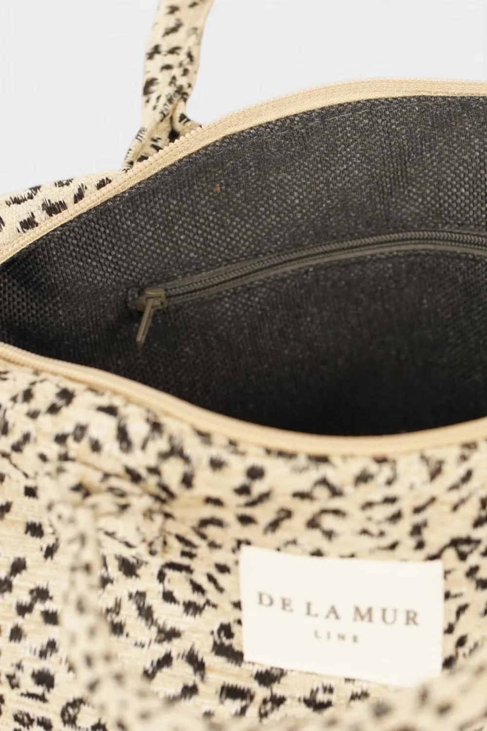 De La Mur Koto liten veske 27x19 cm leopard