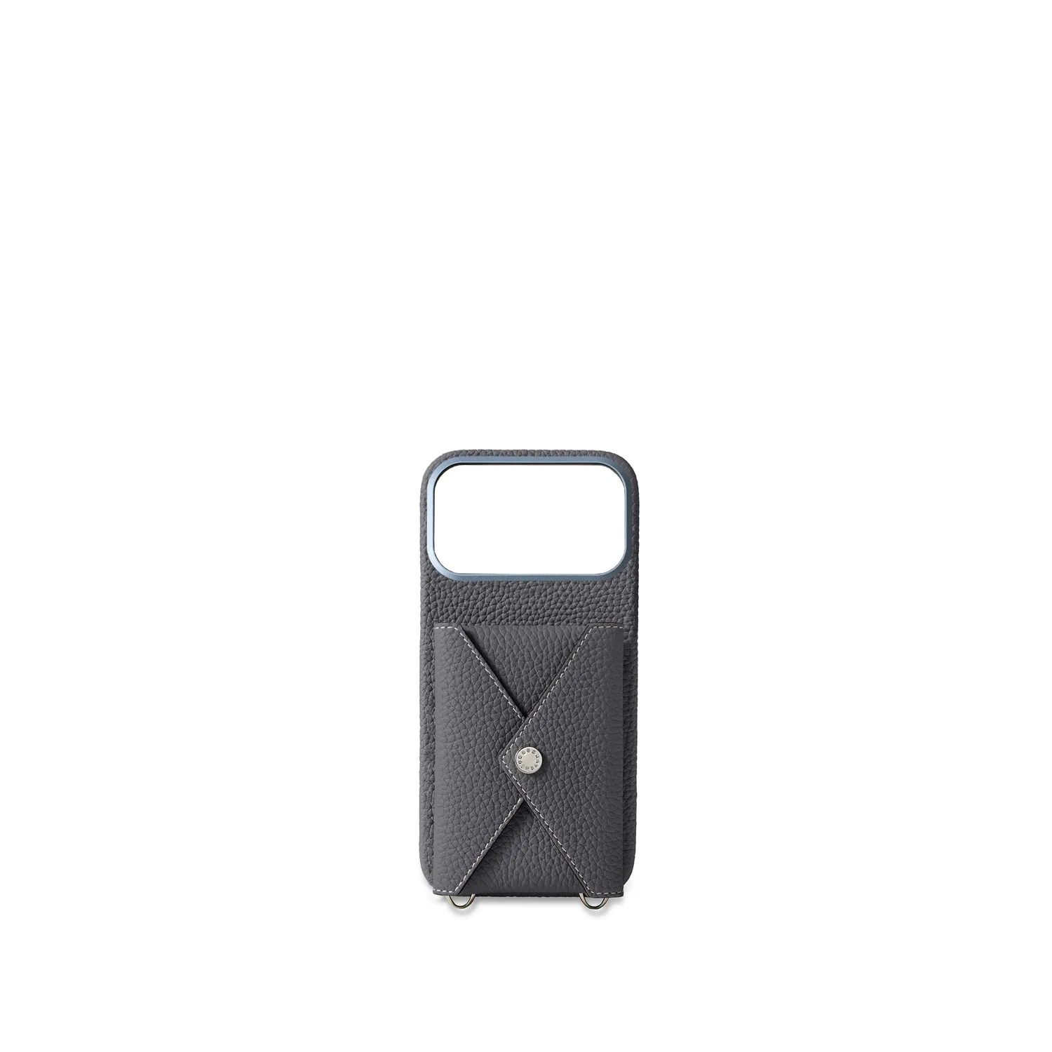 Bonaventura iPhone 17 Pro Max deksel krympeskinn etoupe