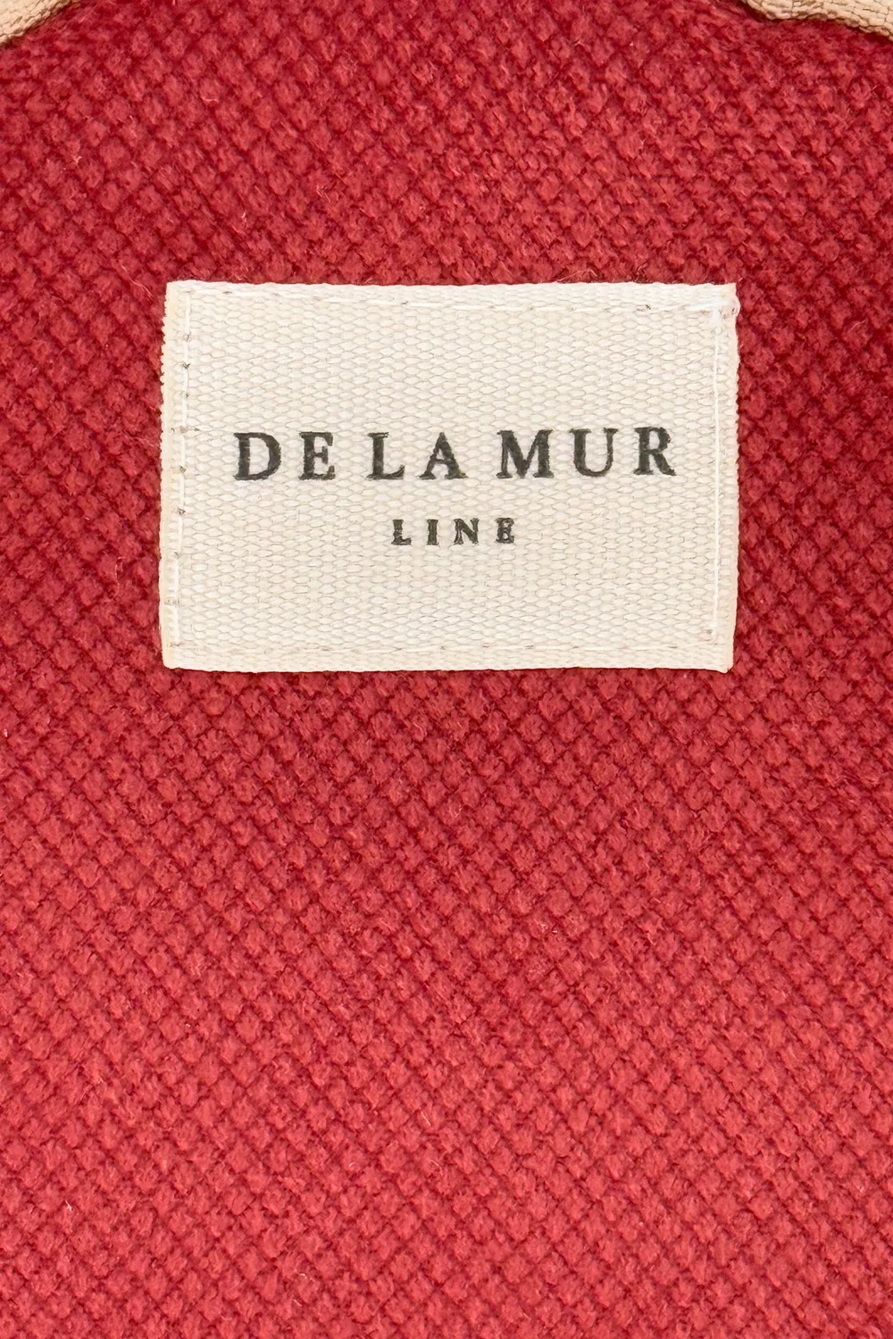 De La Mur Bore myntpung rund bordeaux 10x10 cm