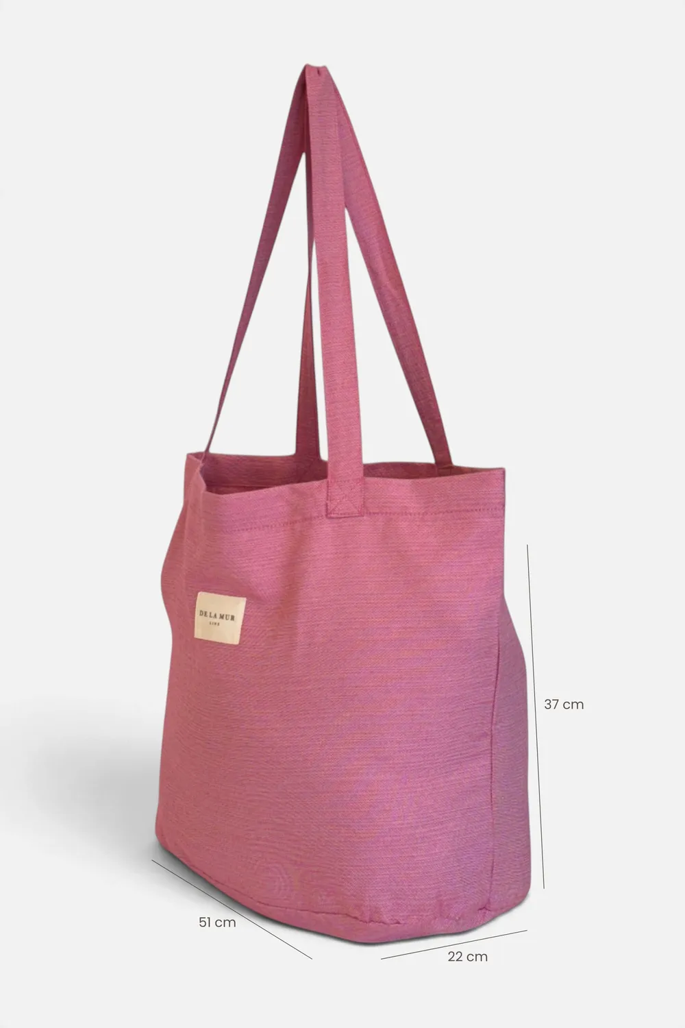 De La Mur Fam Grande shopper stor rosa