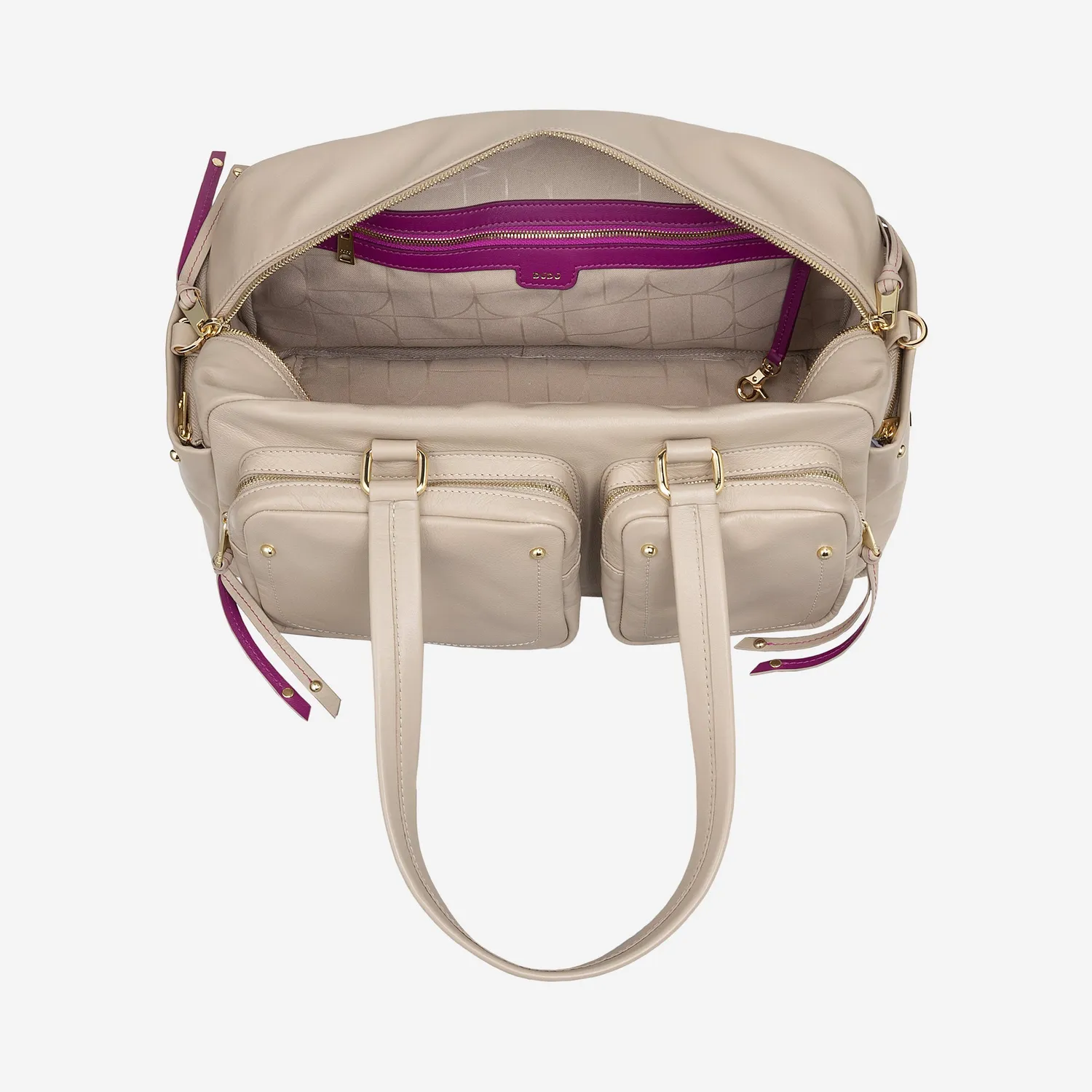 DuDubags Fanciful skulderveske Denim blue skinn