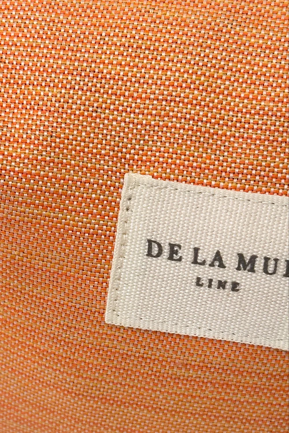 De La Mur Gina toalettmappe medium oransje glidelås