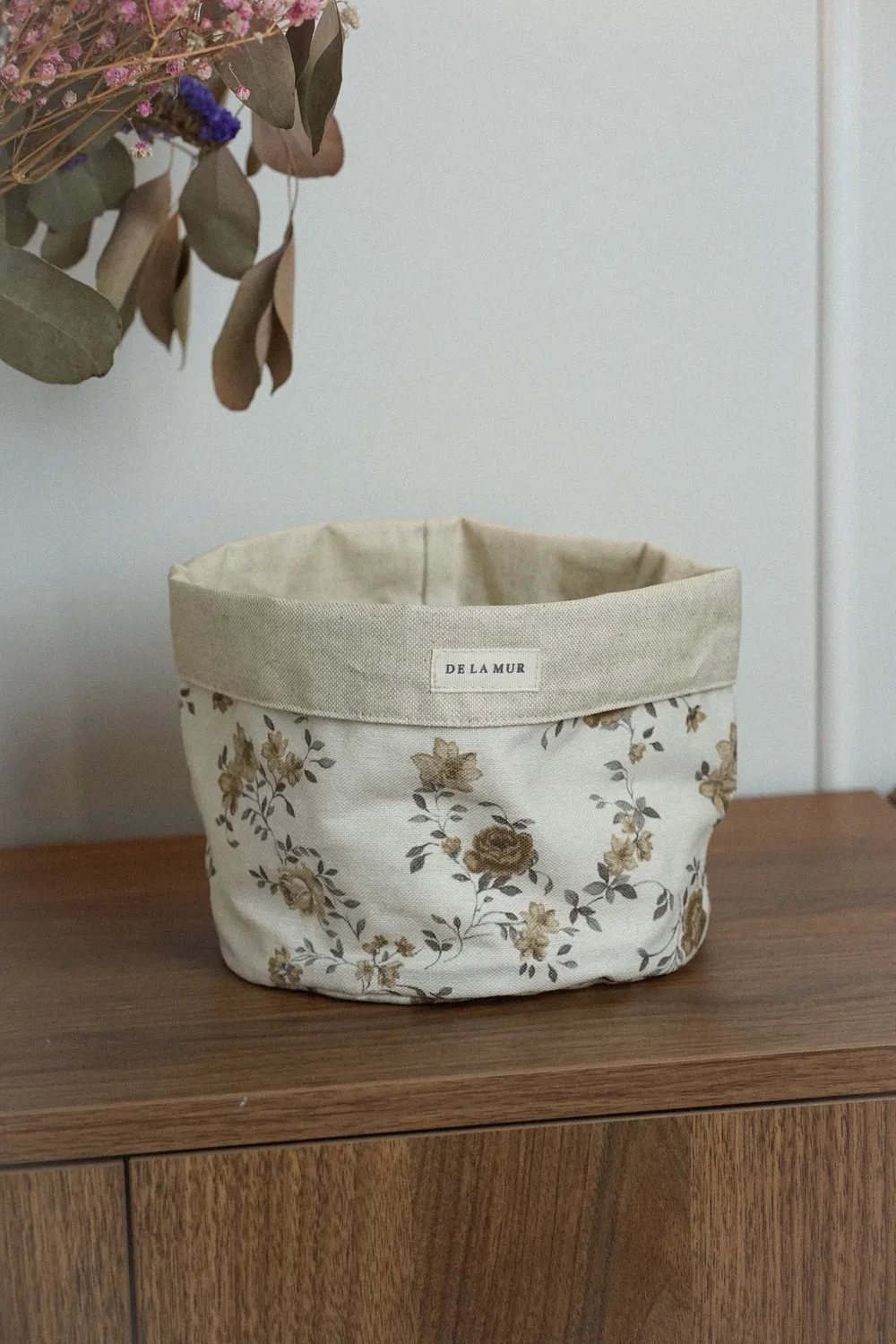 De La Mur Bara kurv medium blomstret 17 cm