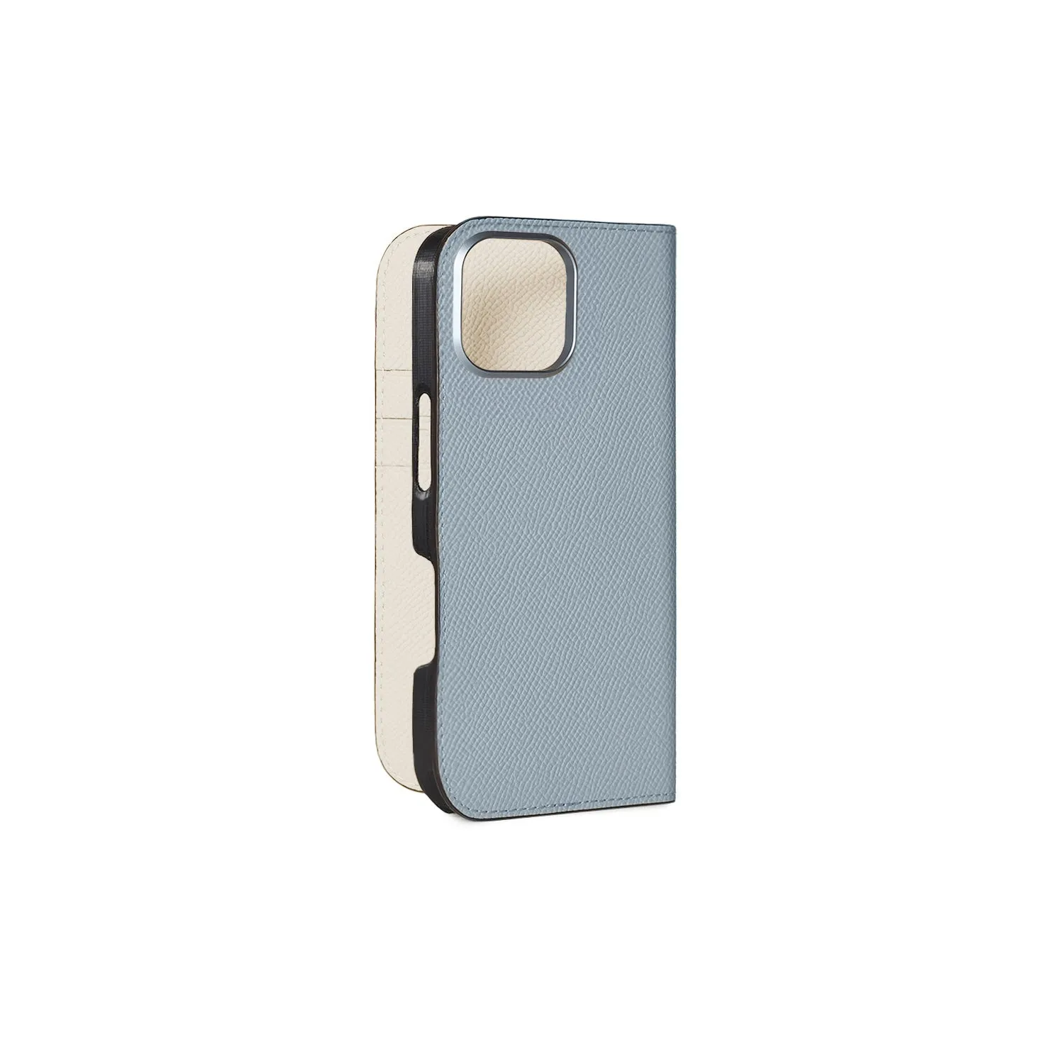Bonaventura Nobile iPhone 16 dagboketui skinn etoupe