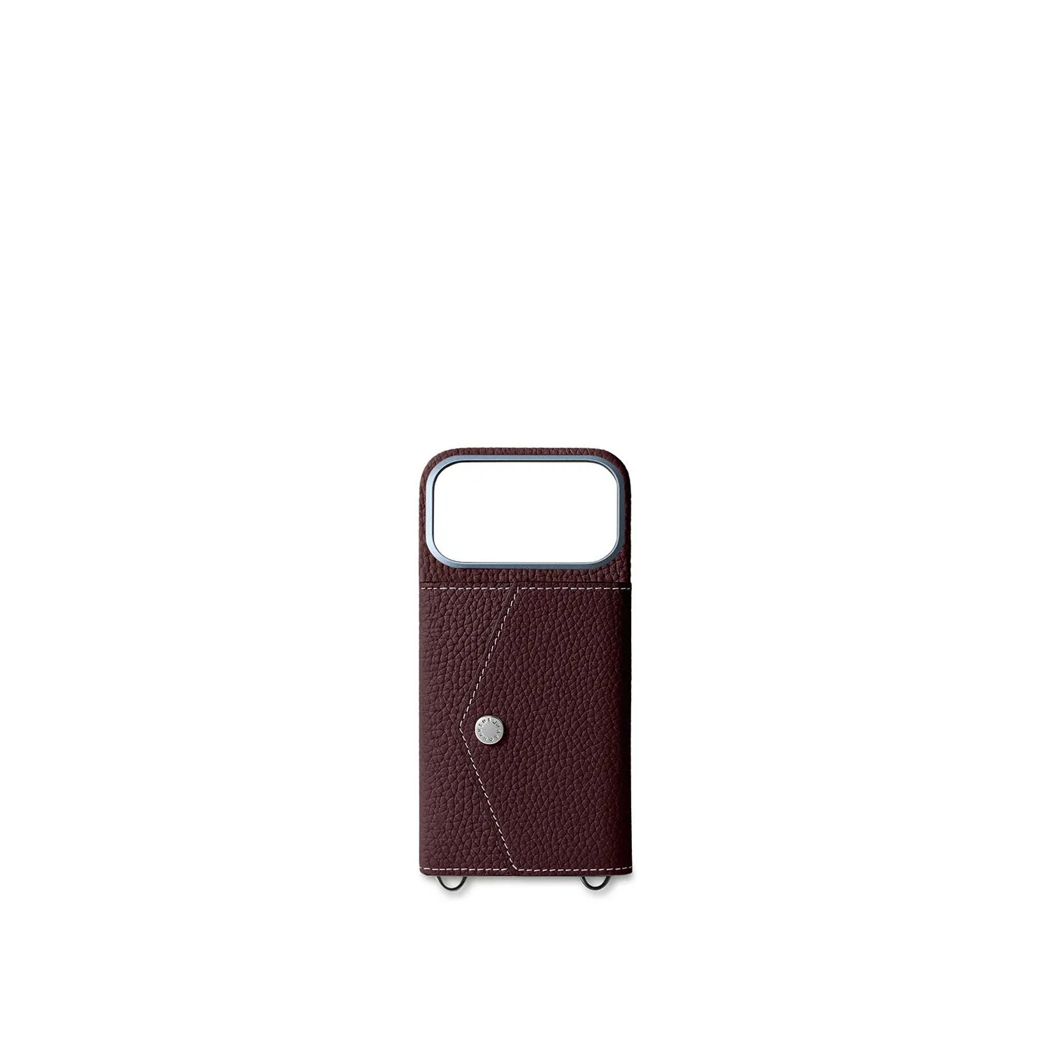 Bonaventura iPhone 18 Pro bakdeksel etoupe trykknapp