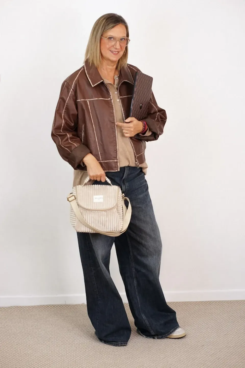 De La Mur Lunch Moka kjølebag 25x26 beige