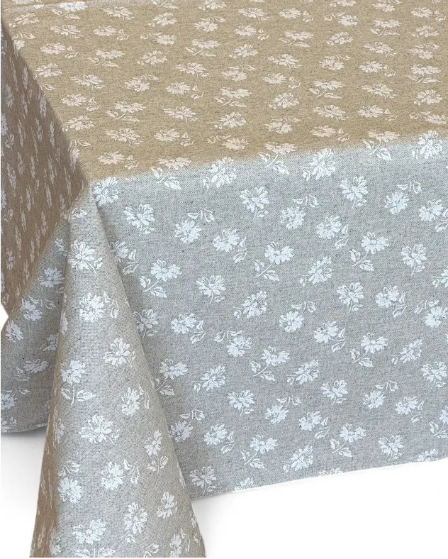 De La Mur Mantel Resinado 2K duk 140x100 beige blomst