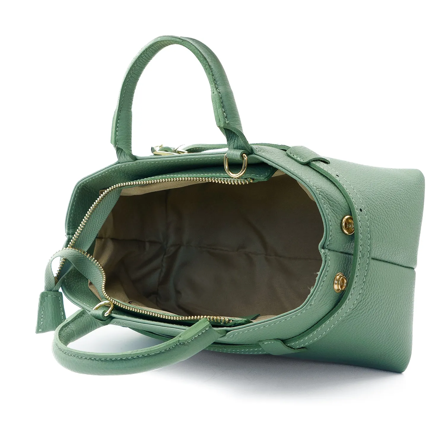 Latalia Pisa Mini crossbody svart i skinn