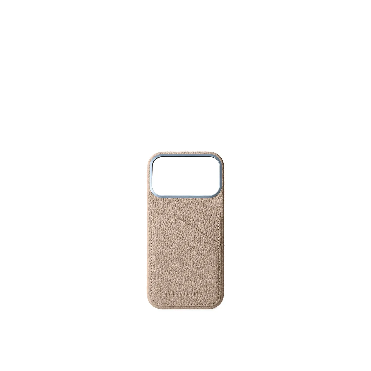 Bonaventura iPhone 17 Pro Max deksel krympeskinn svart