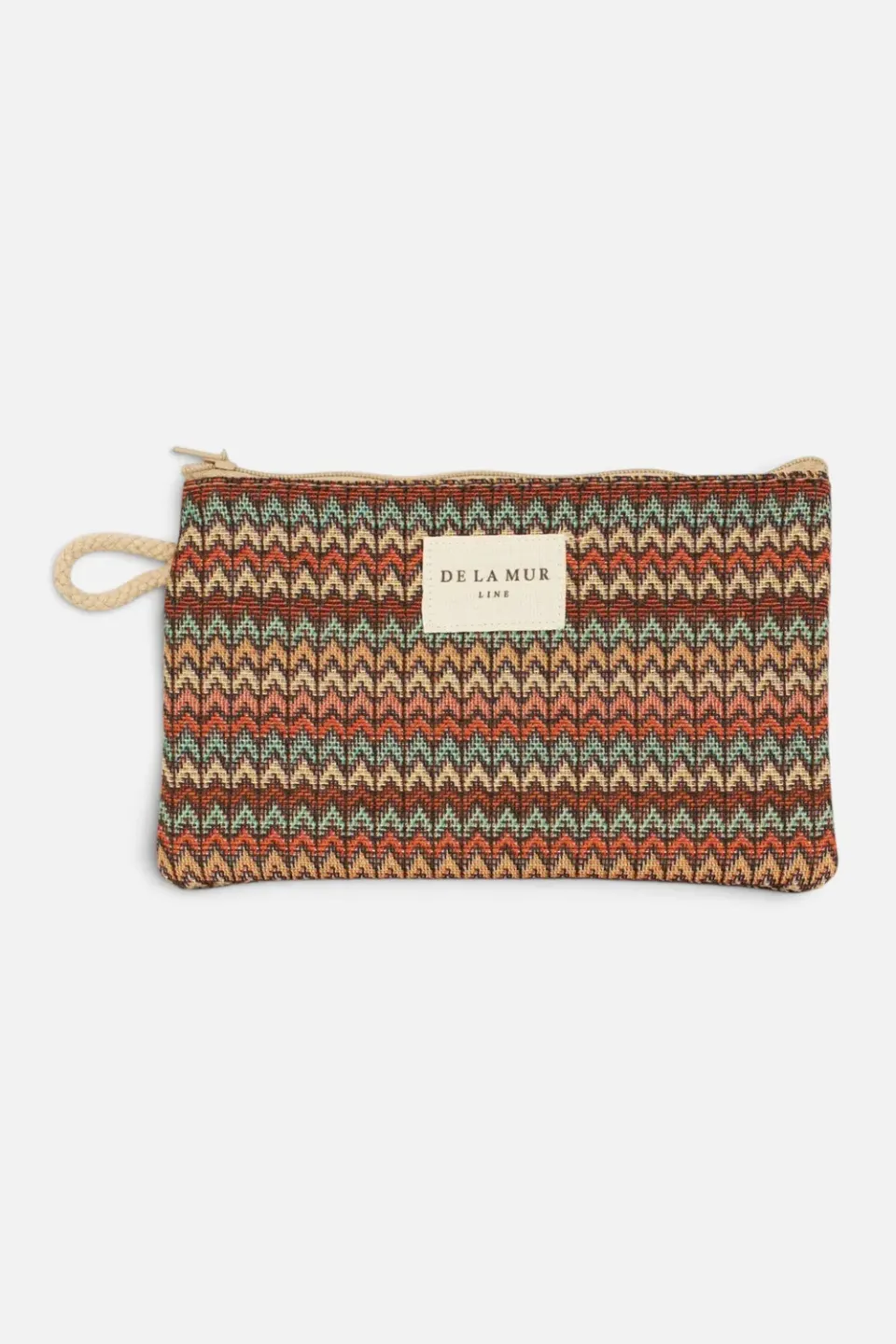 De La Mur Fron mini toalettmappe jacquard flerfarget