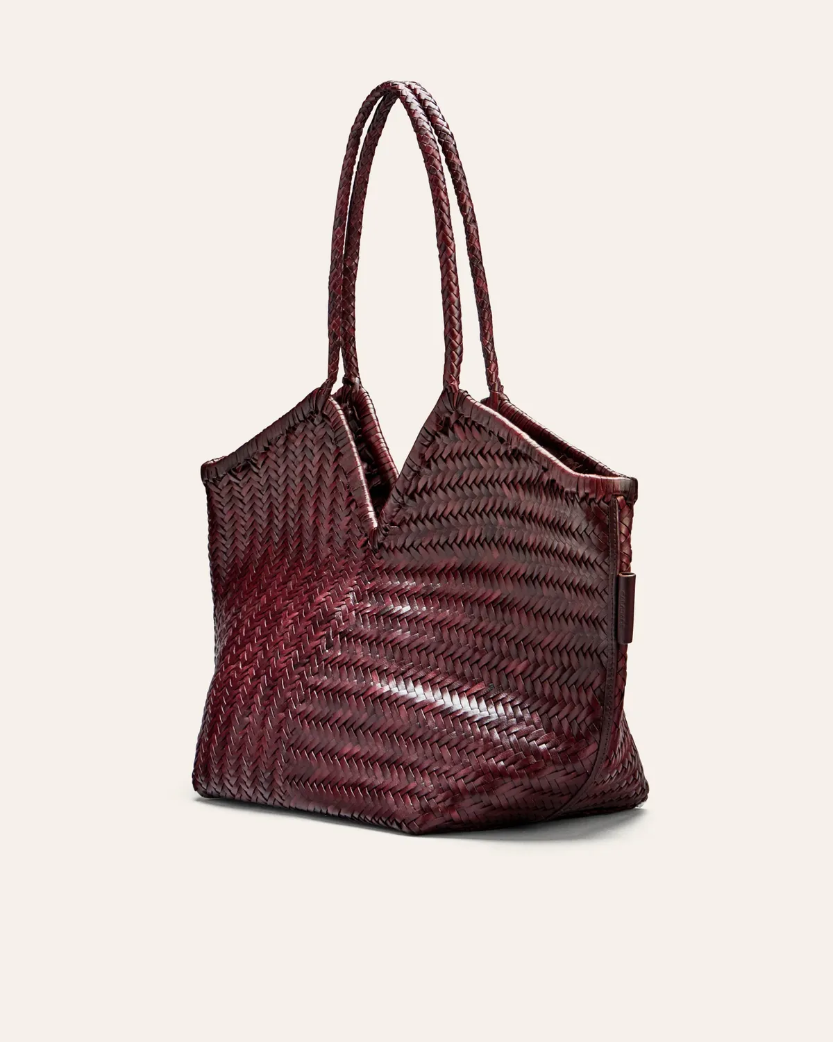 Cala Jade Humi tote fudge i skinn