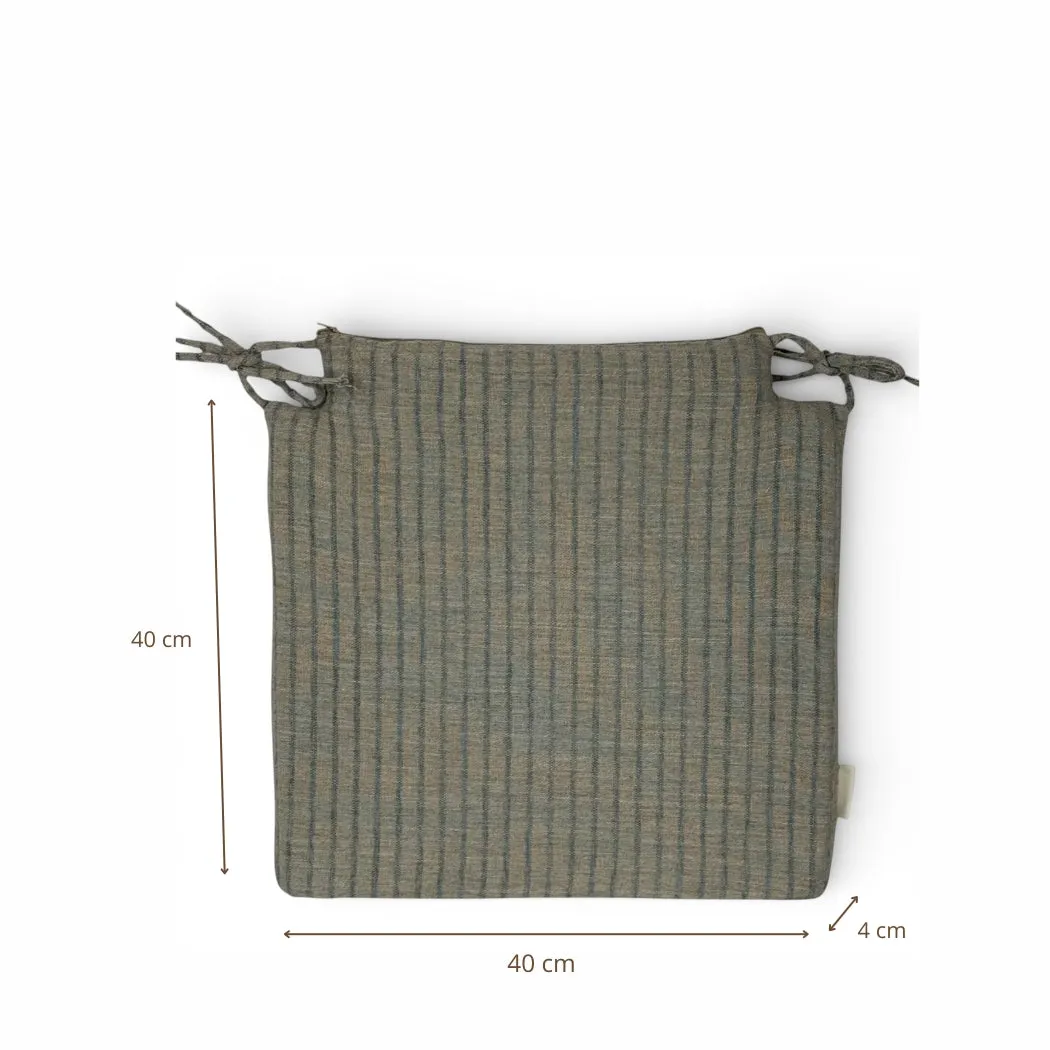 De La Mur Illa stolpute 40x40 blåstripet