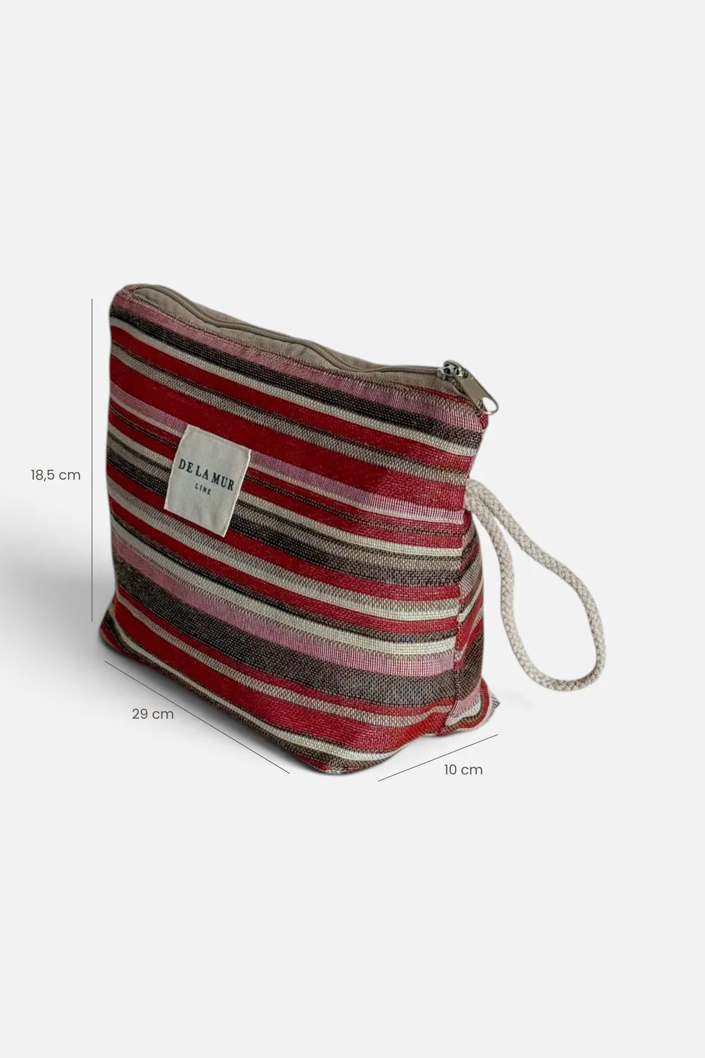 De La Mur Pita toalettmappe 29 cm stripet
