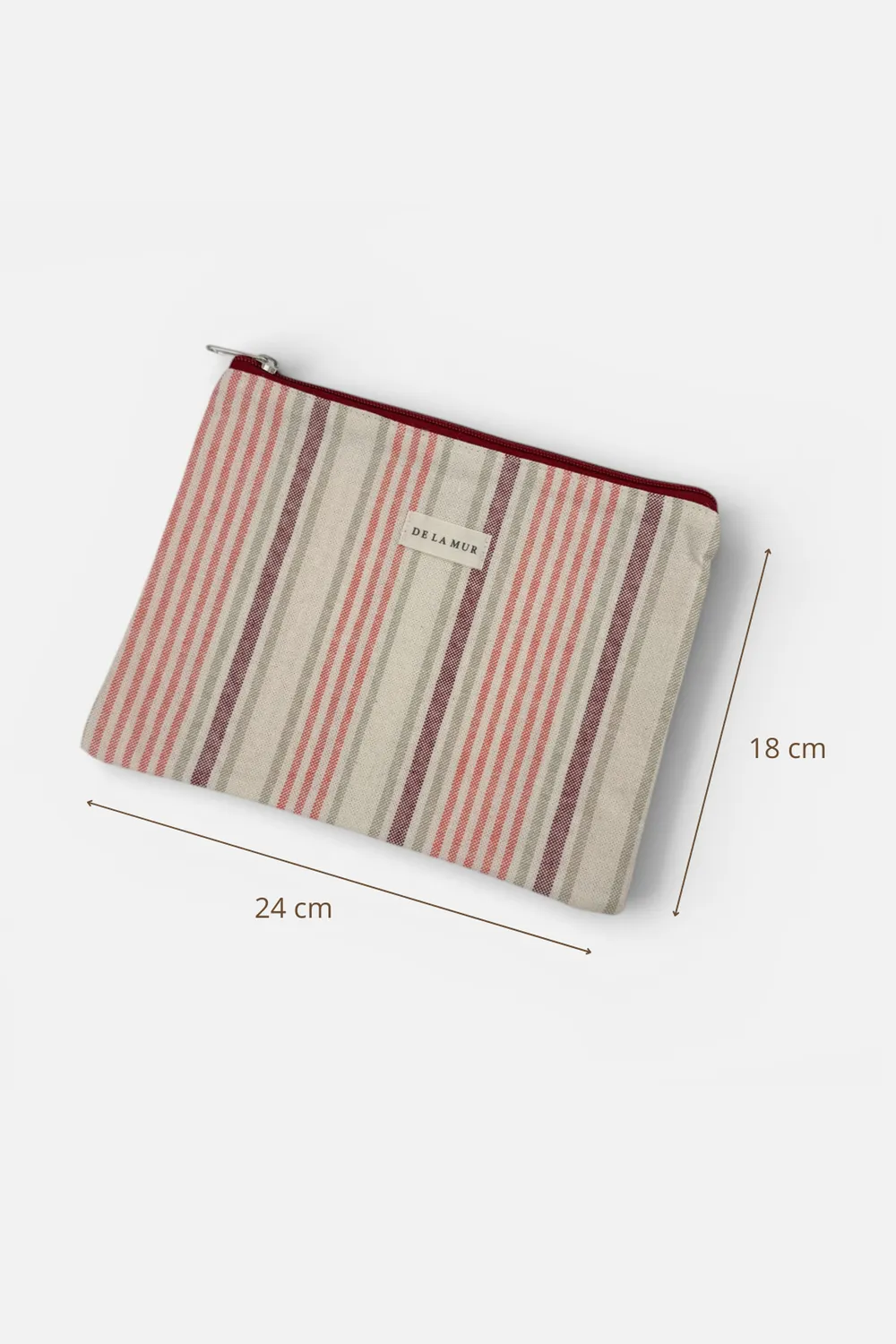 De La Mur Tuli toalettmappe 24x18 oransje