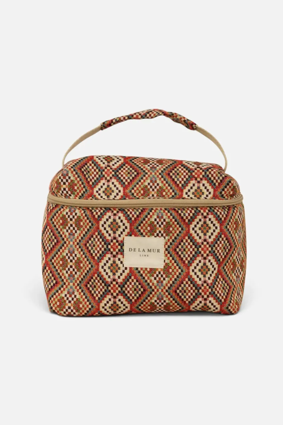 De La Mur Otto Grande Cuadrado toalettmappe jacquard